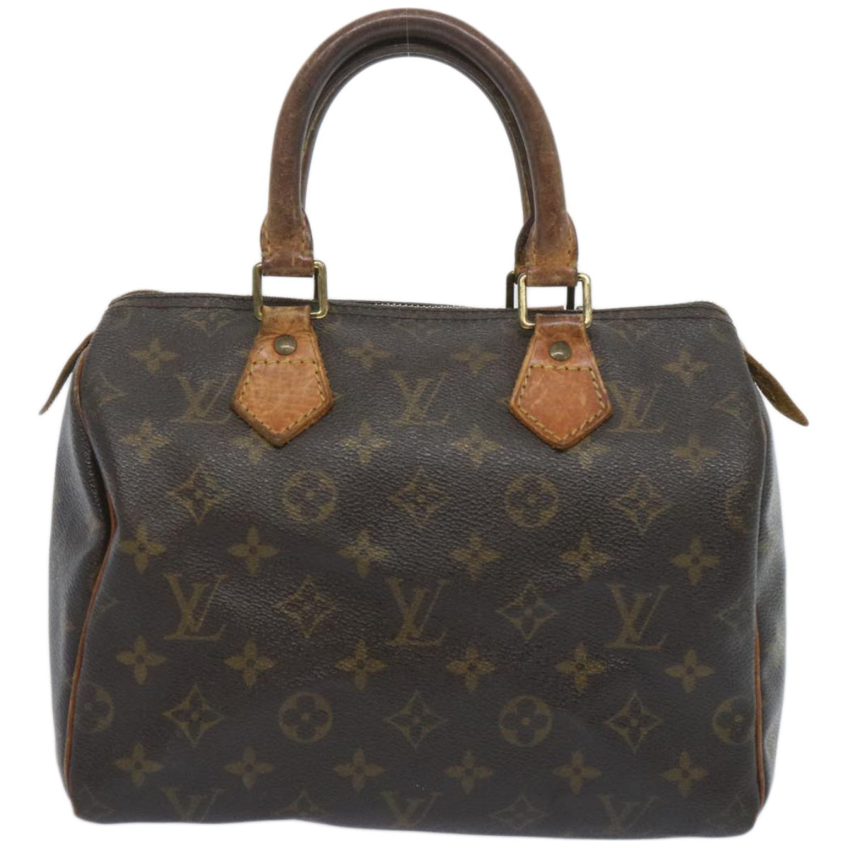 LOUIS VUITTON Monogram Speedy 25 Hand Bag M41528 LV Auth th4612