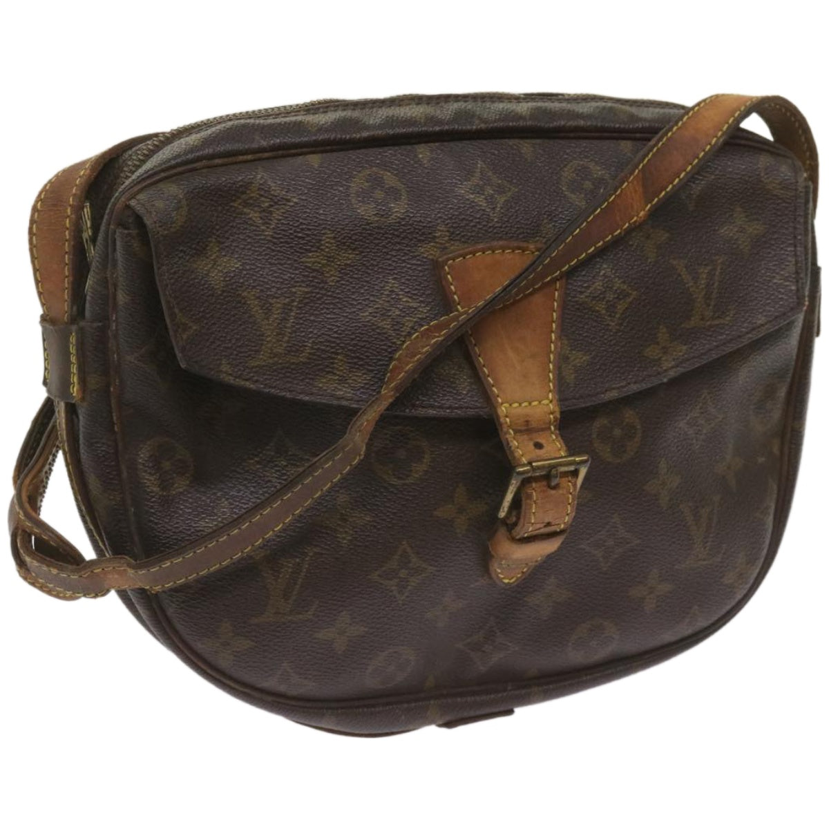 LOUIS VUITTON Monogram Jeune Fille GM Shoulder Bag M51225 LV Auth th4625