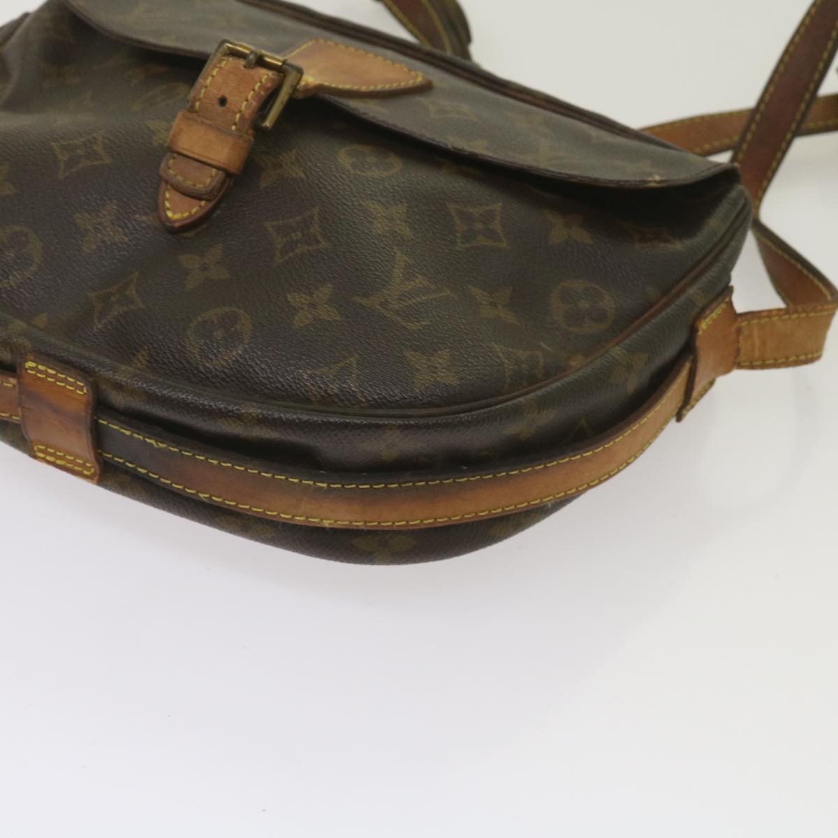 LOUIS VUITTON Monogram Jeune Fille GM Shoulder Bag M51225 LV Auth th4625