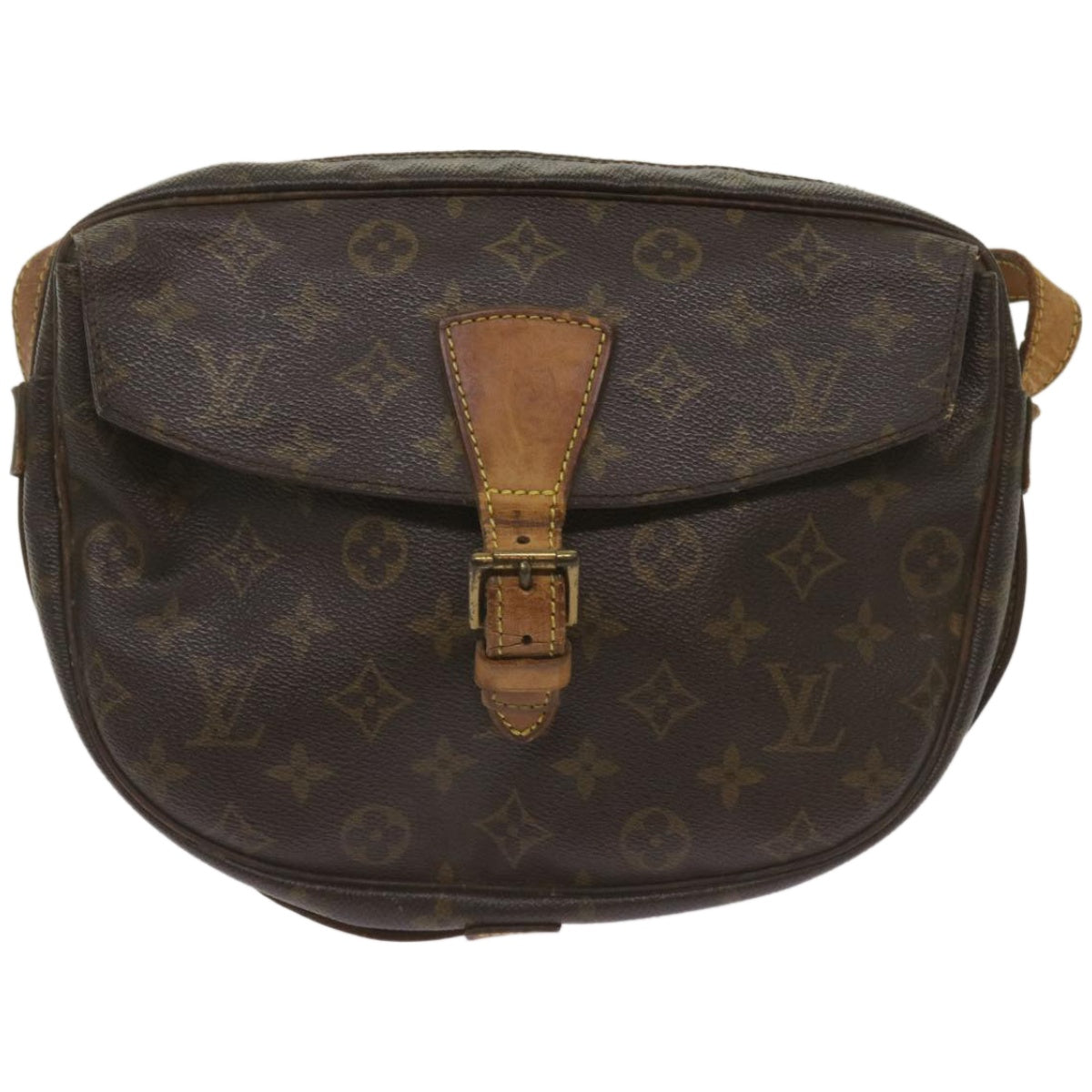 LOUIS VUITTON Monogram Jeune Fille GM Shoulder Bag M51225 LV Auth th4625