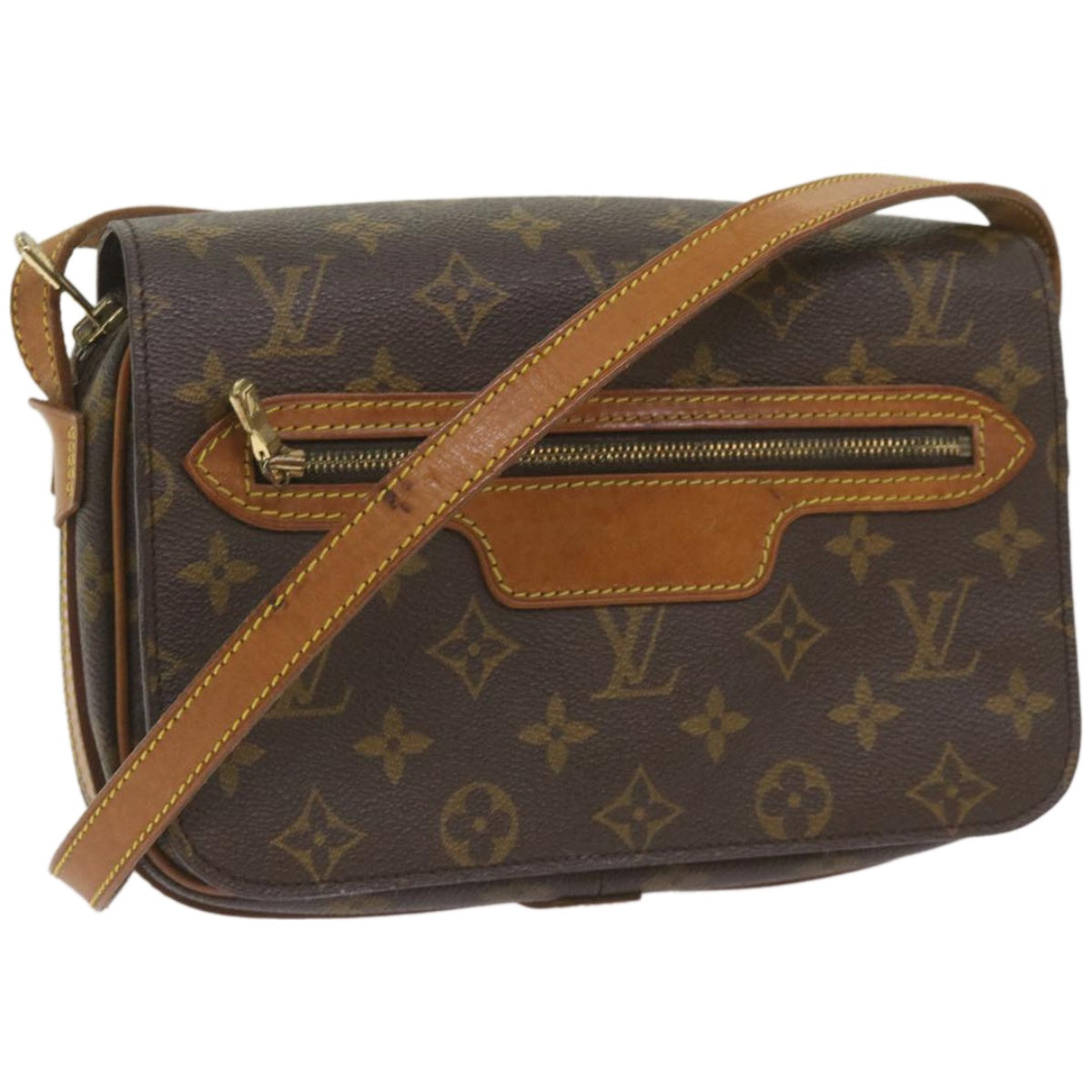 LOUIS VUITTON Monogram Saint Germain Shoulder Bag M51210 LV Auth th4626