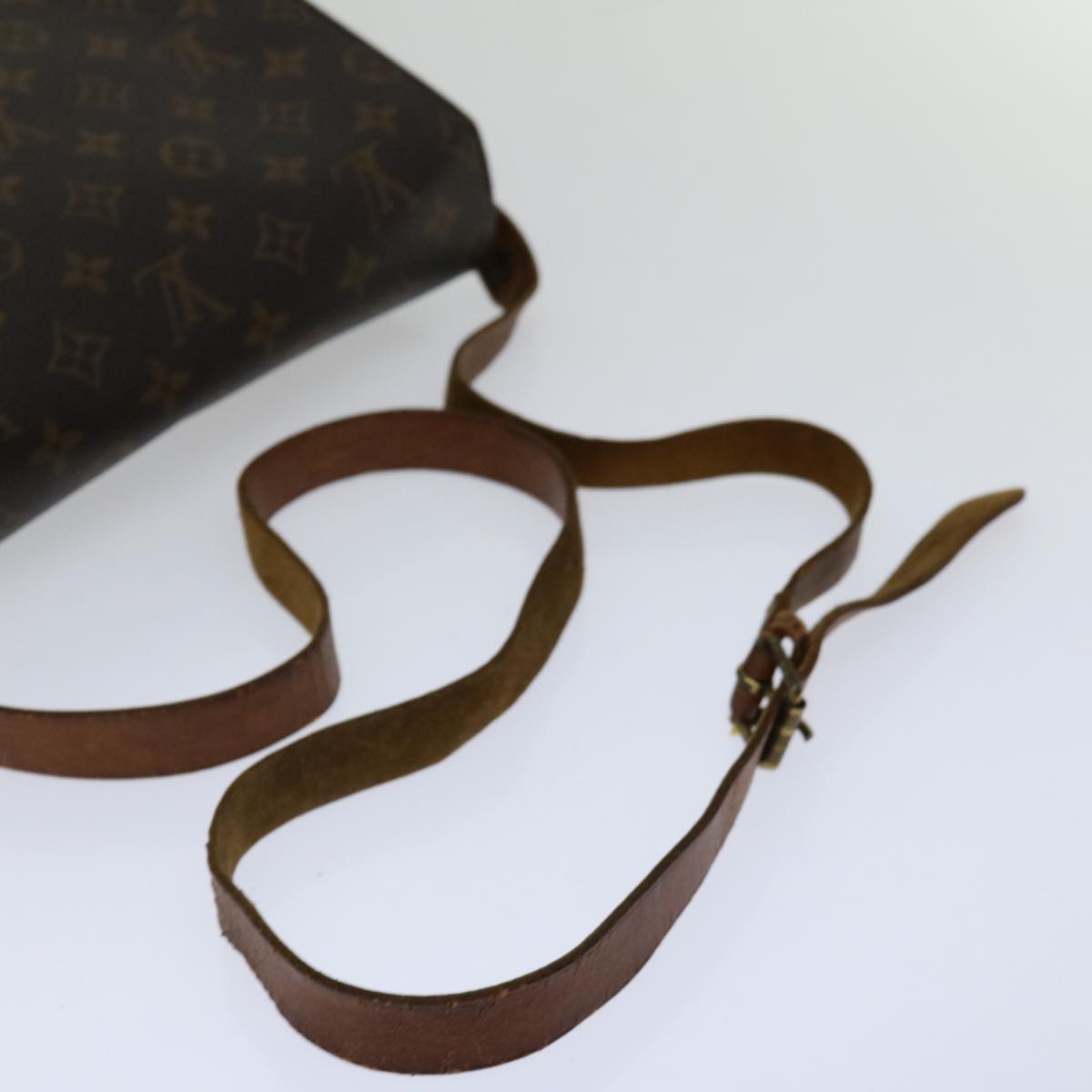 LOUIS VUITTON Monogram Cartouchiere GM Shoulder Bag M51252 LV Auth th4639