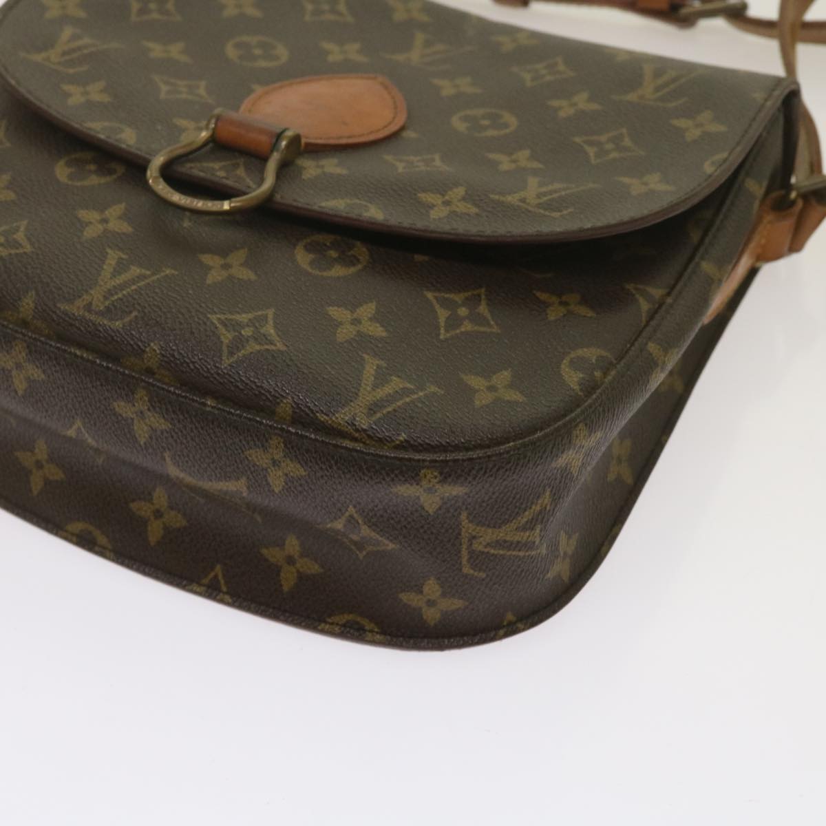 LOUIS VUITTON Monogram Saint Cloud GM Shoulder Bag M51242 LV Auth th4642