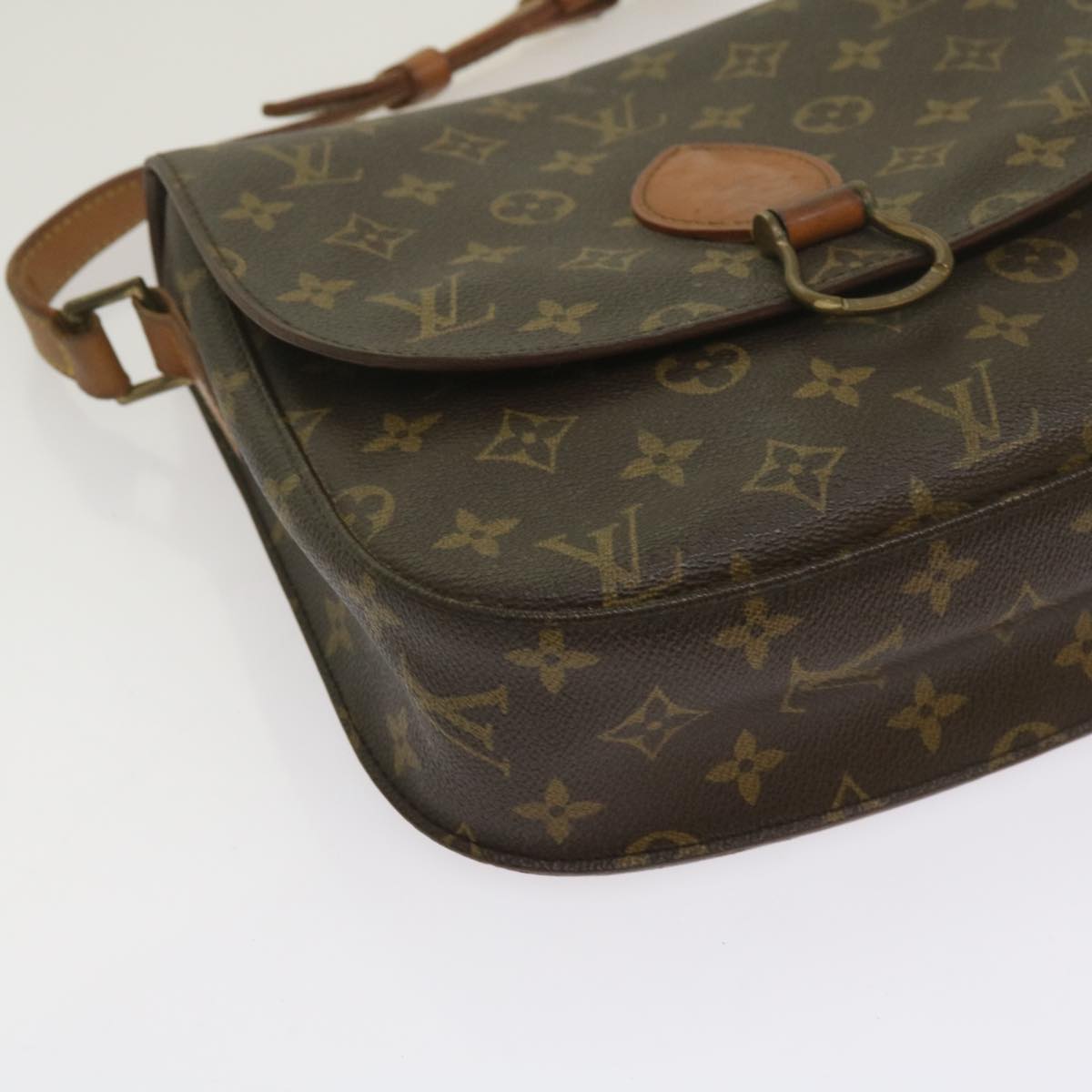 LOUIS VUITTON Monogram Saint Cloud GM Shoulder Bag M51242 LV Auth th4642