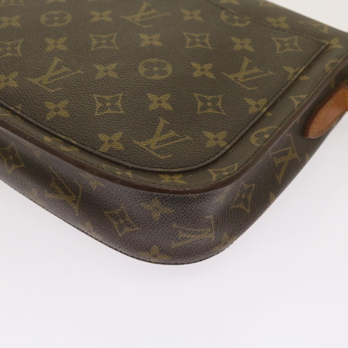 LOUIS VUITTON Monogram Saint Cloud GM Shoulder Bag M51242 LV Auth th4642