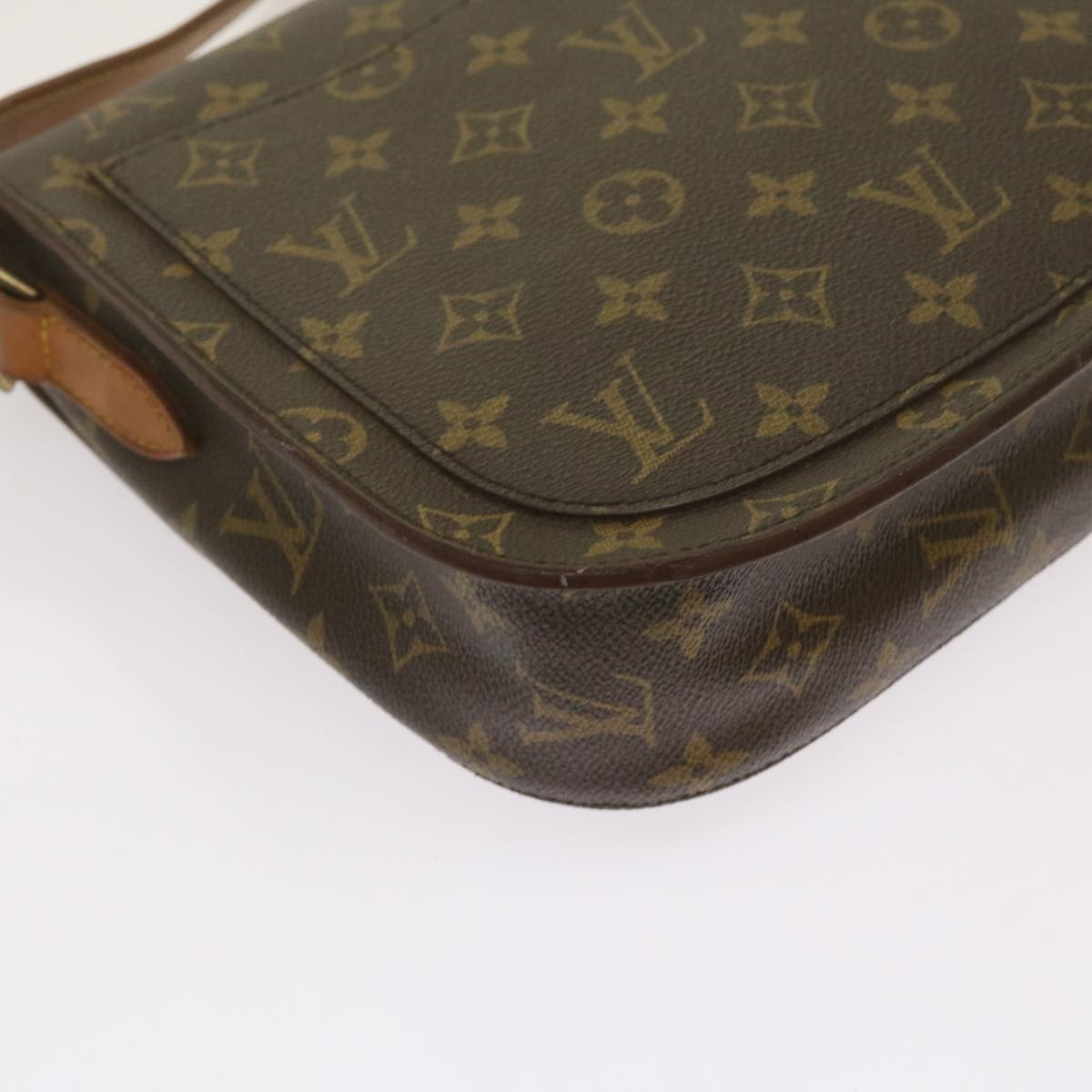 LOUIS VUITTON Monogram Saint Cloud GM Shoulder Bag M51242 LV Auth th4642