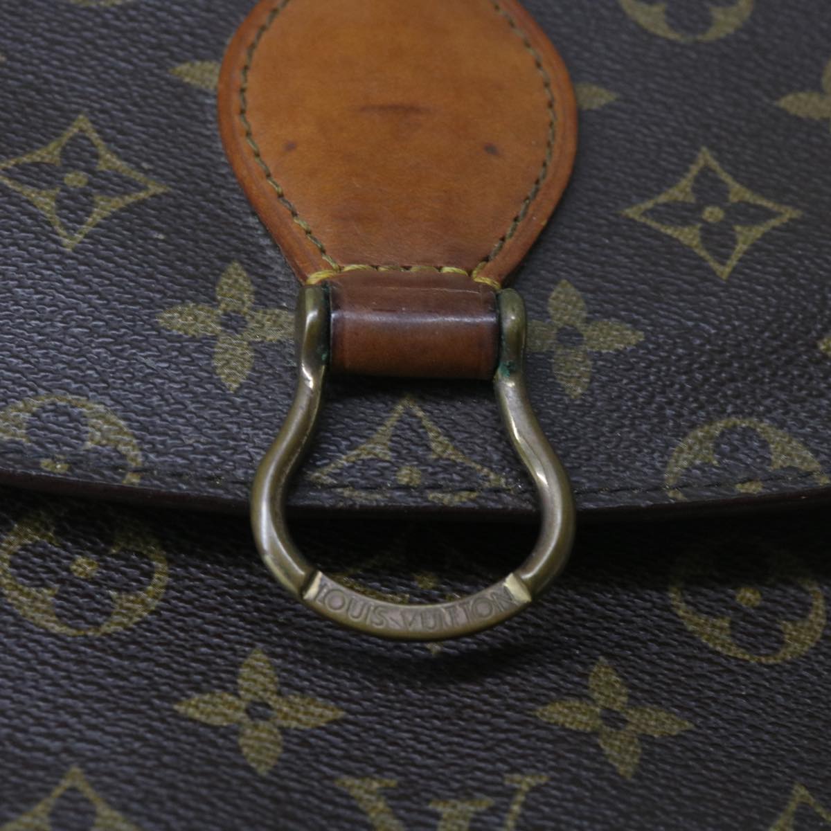 LOUIS VUITTON Monogram Saint Cloud GM Shoulder Bag M51242 LV Auth th4642