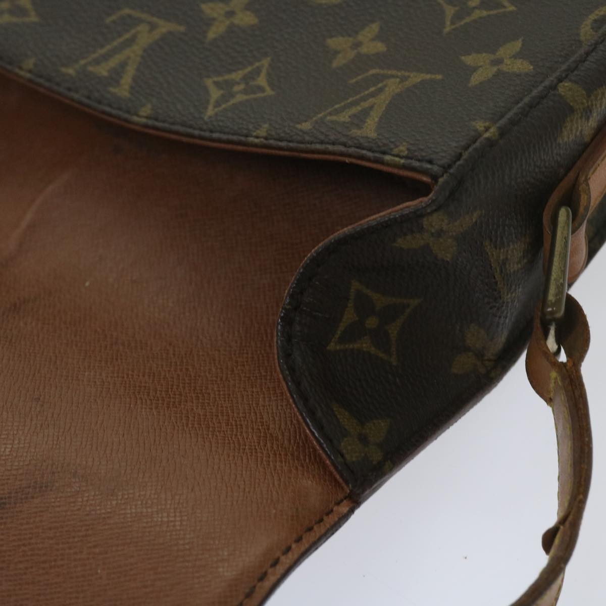 LOUIS VUITTON Monogram Saint Cloud GM Shoulder Bag M51242 LV Auth th4642