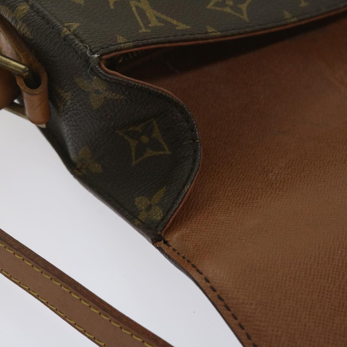 LOUIS VUITTON Monogram Saint Cloud GM Shoulder Bag M51242 LV Auth th4642