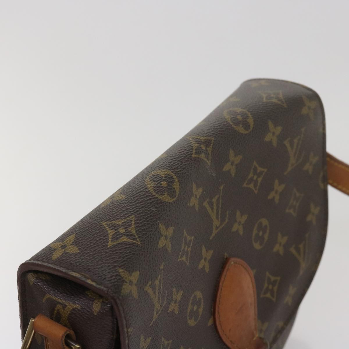 LOUIS VUITTON Monogram Saint Cloud GM Shoulder Bag M51242 LV Auth th4642