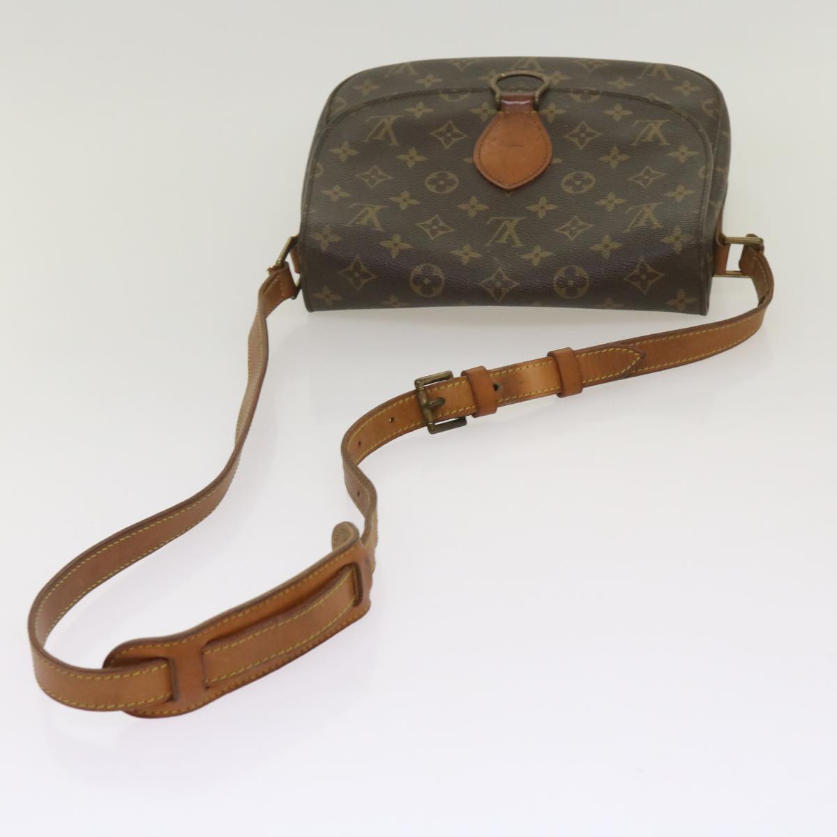 LOUIS VUITTON Monogram Saint Cloud GM Shoulder Bag M51242 LV Auth th4642