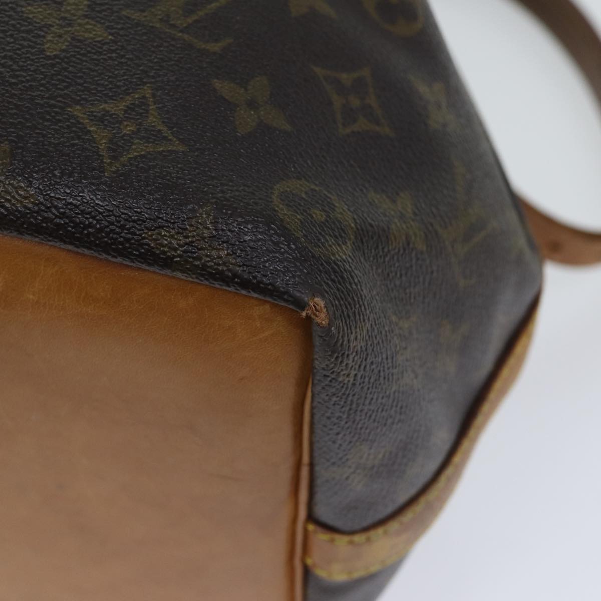 LOUIS VUITTON Monogram Petit Noe Shoulder Bag M42226 LV Auth th4645