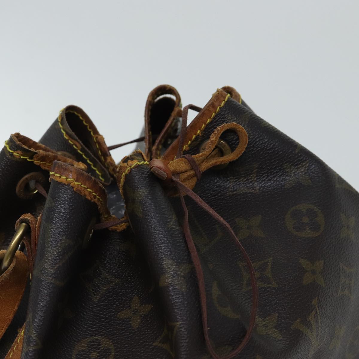 LOUIS VUITTON Monogram Petit Noe Shoulder Bag M42226 LV Auth th4645