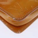 LOUIS VUITTON Vernis Lexington Pouch Marshmallow Pink M91057 LV Auth th4673-10