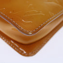 LOUIS VUITTON Vernis Lexington Pouch Marshmallow Pink M91057 LV Auth th4673-14