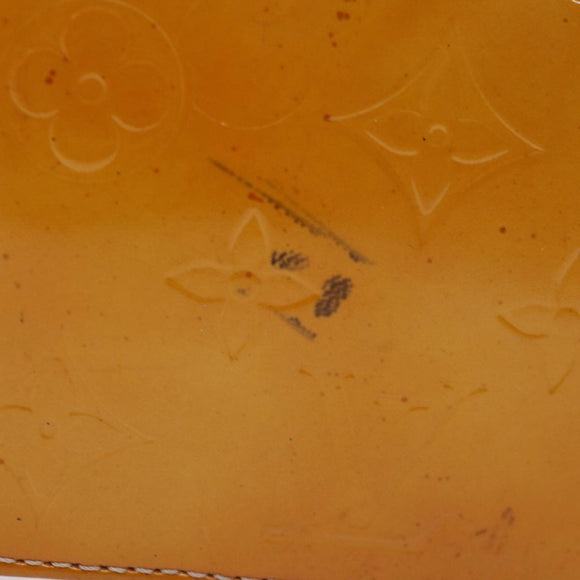 LOUIS VUITTON Vernis Lexington Pouch Marshmallow Pink M91057 LV Auth th4673