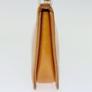 LOUIS VUITTON Vernis Lexington Pouch Marshmallow Pink M91057 LV Auth th4673-5