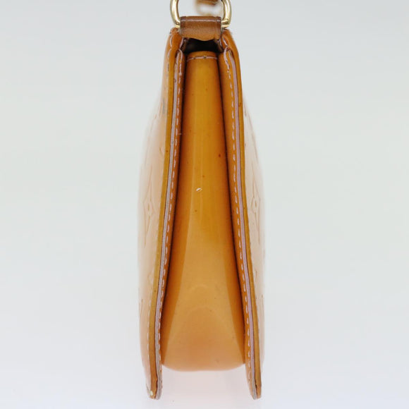 LOUIS VUITTON Vernis Lexington Pouch Marshmallow Pink M91057 LV Auth th4673