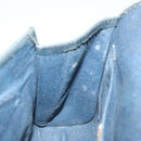 GUCCI GG Supreme Sherry Line Clutch Bag PVC Navy Red 89 01 030 Auth th4694-19