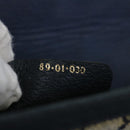 GUCCI GG Supreme Sherry Line Clutch Bag PVC Navy Red 89 01 030 Auth th4694-12