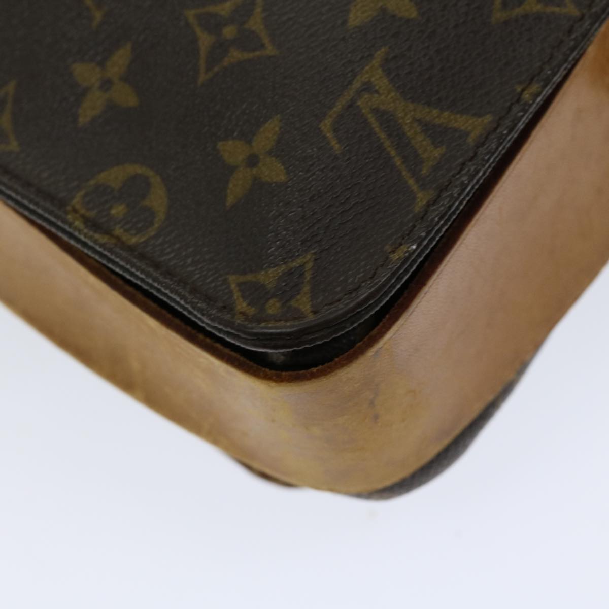 LOUIS VUITTON Monogram Cartouchiere GM Shoulder Bag M51252 LV Auth th4707