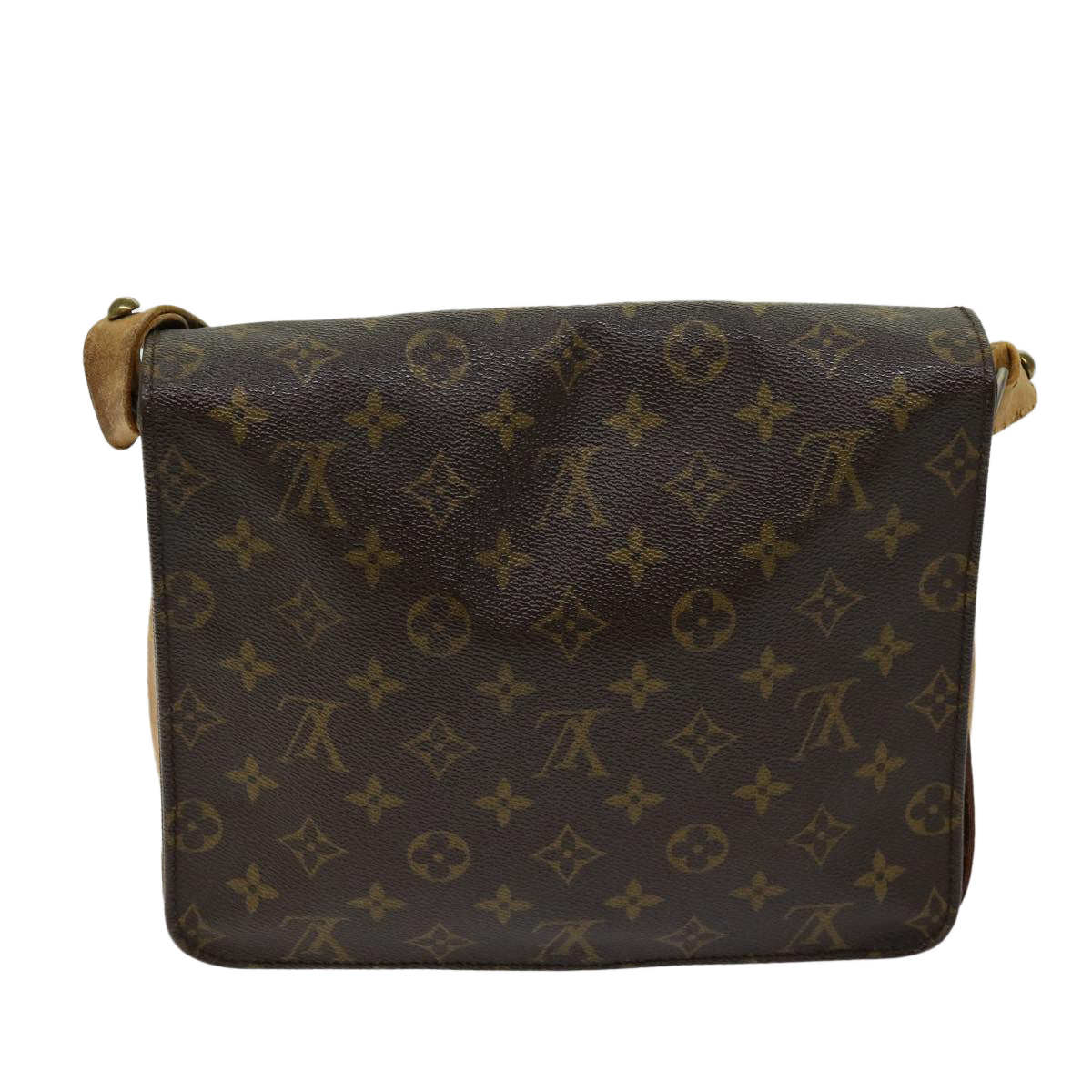 LOUIS VUITTON Monogram Cartouchiere GM Shoulder Bag M51252 LV Auth th4707