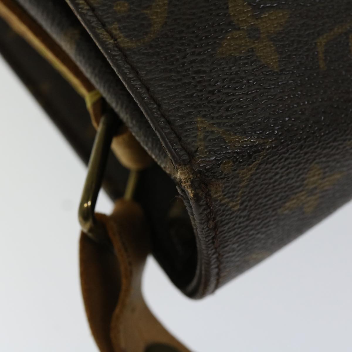 LOUIS VUITTON Monogram Cartouchiere GM Shoulder Bag M51252 LV Auth th4707