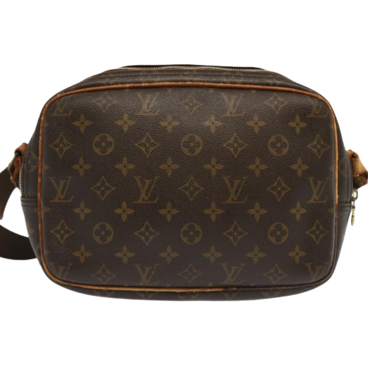 LOUIS VUITTON Monogram Reporter PM Shoulder Bag M45254 LV Auth th4709 - 0