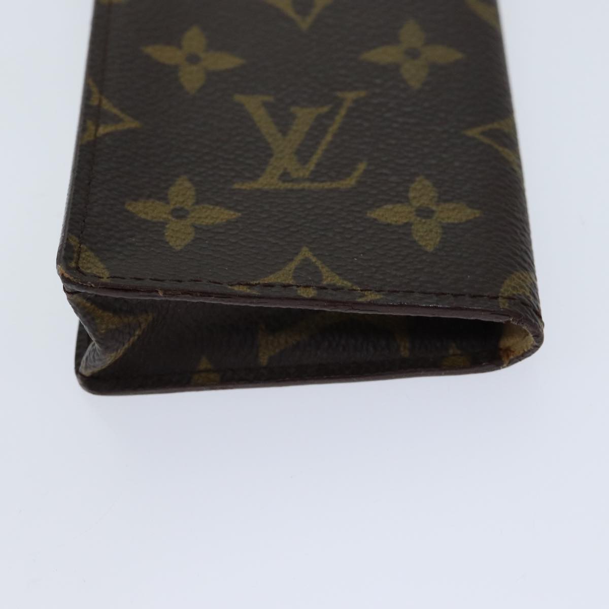 LOUIS VUITTON Monogram Etui Lunette Simple Glasses Case M62962 LV Auth th4714