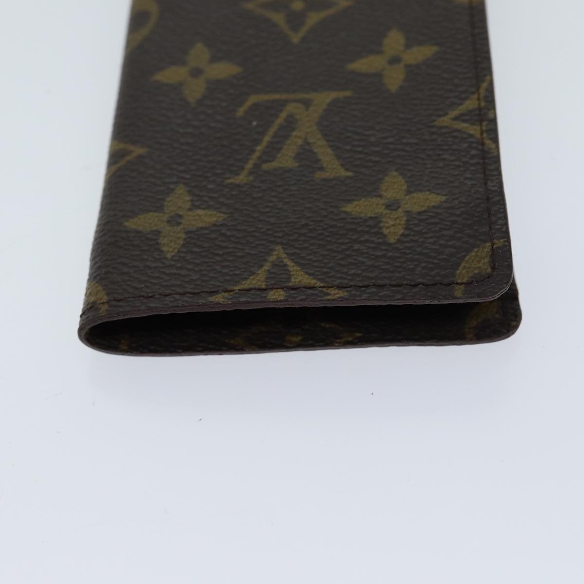 LOUIS VUITTON Monogram Etui Lunette Simple Glasses Case M62962 LV Auth th4714