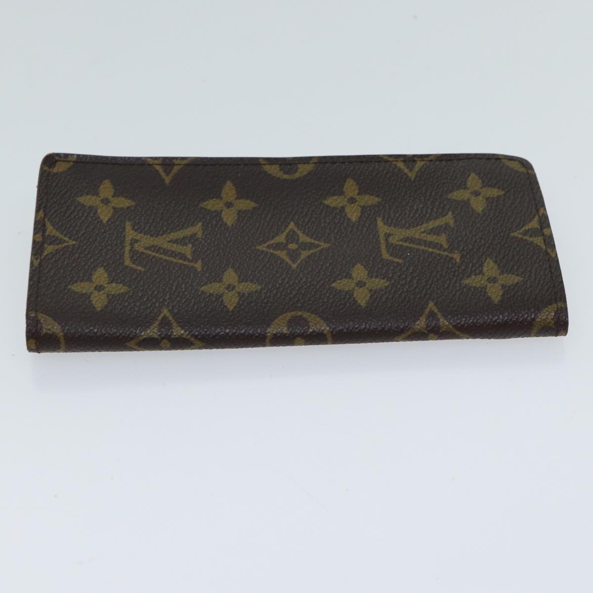 LOUIS VUITTON Monogram Etui Lunette Simple Glasses Case M62962 LV Auth th4714