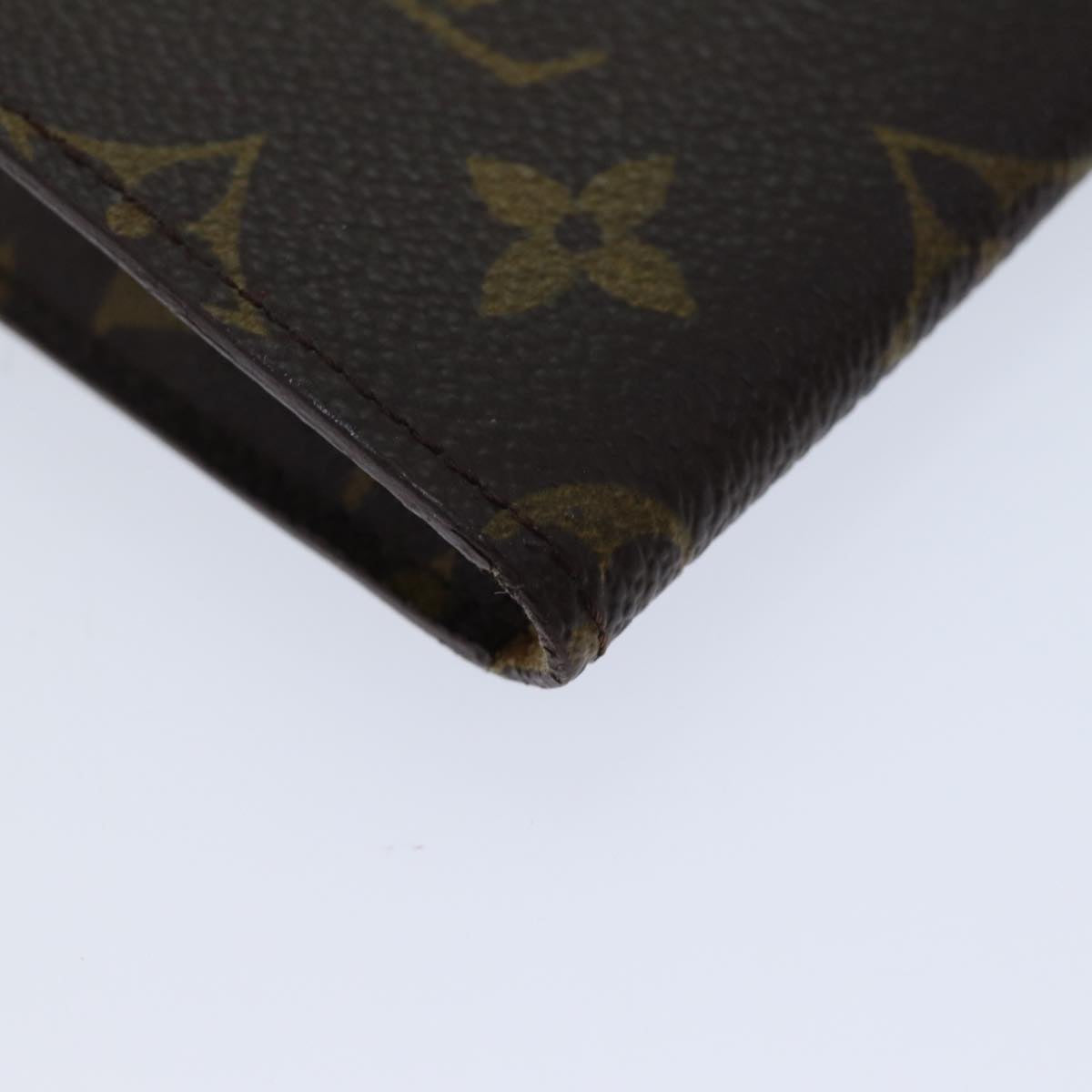 LOUIS VUITTON Monogram Etui Lunette Simple Glasses Case M62962 LV Auth th4714