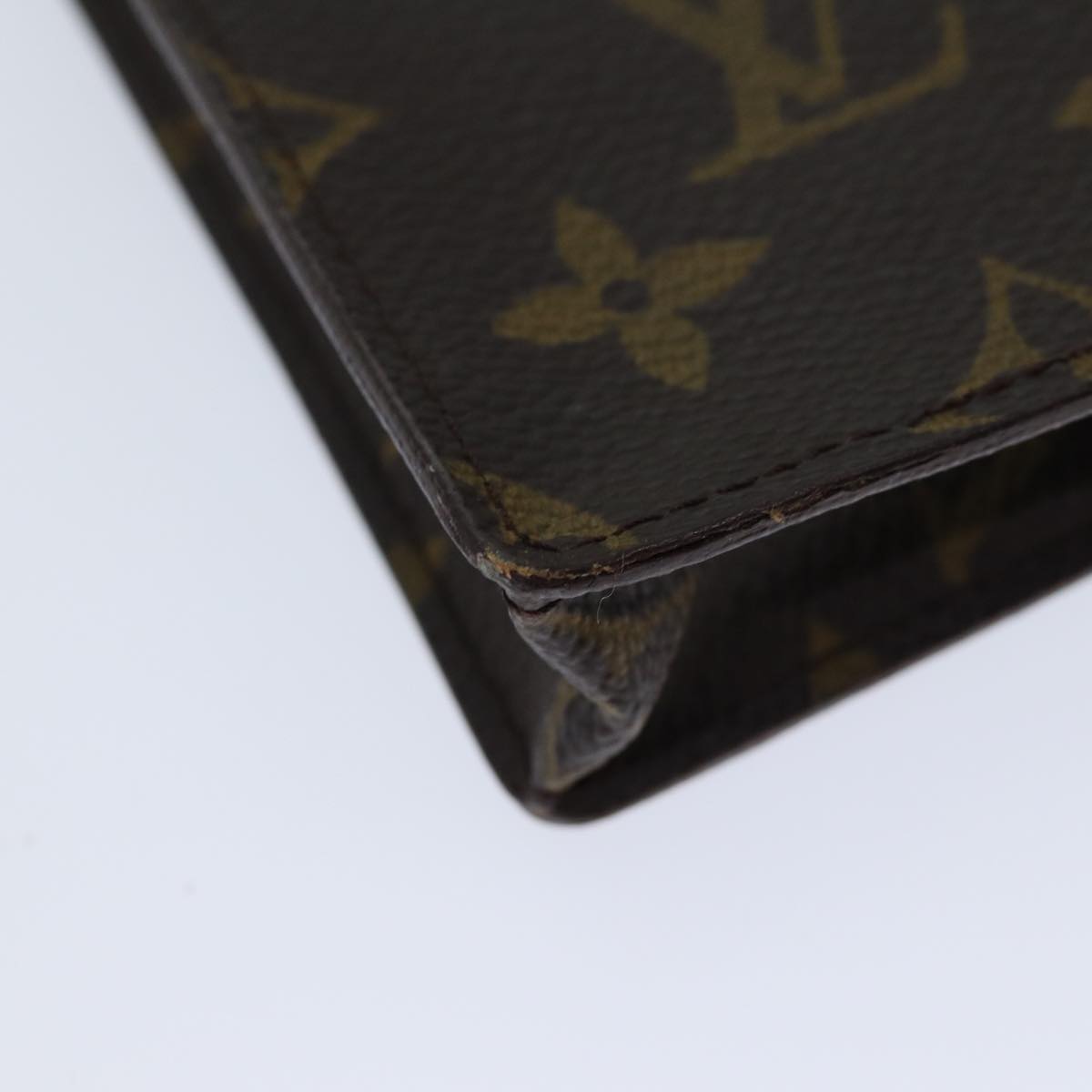 LOUIS VUITTON Monogram Etui Lunette Simple Glasses Case M62962 LV Auth th4714