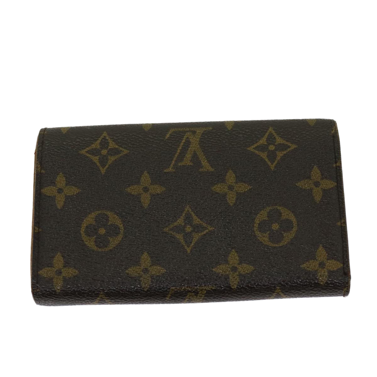 LOUIS VUITTON Monogram Porte Monnaie Billets Tresor Wallet M61730 LV Auth th4715 - 0