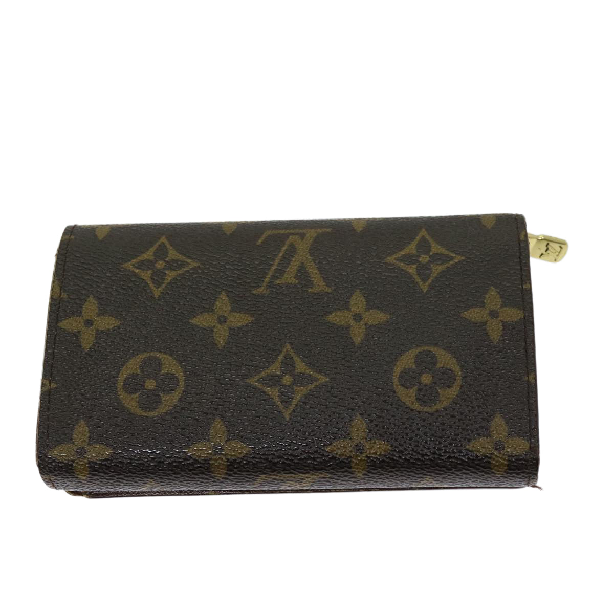 LOUIS VUITTON Monogram Porte Monnaie Billets Tresor Wallet M61730 LV Auth th4716 - 0