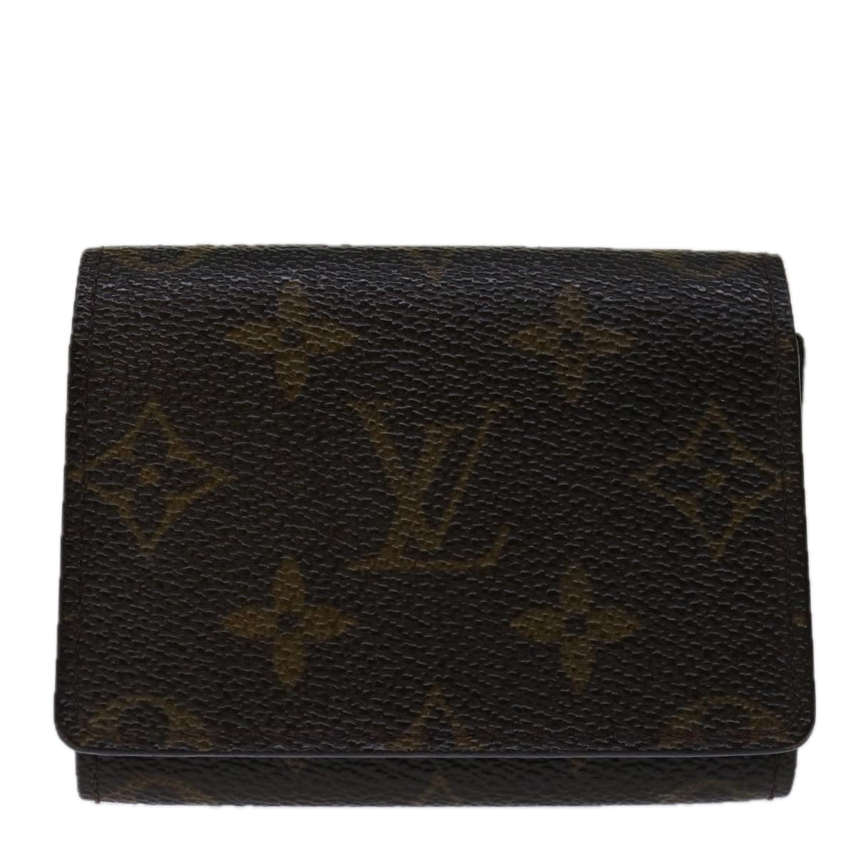 LOUIS VUITTON Monogram Amberop Cartes De Visit Card Case M62920 LV Auth th4717