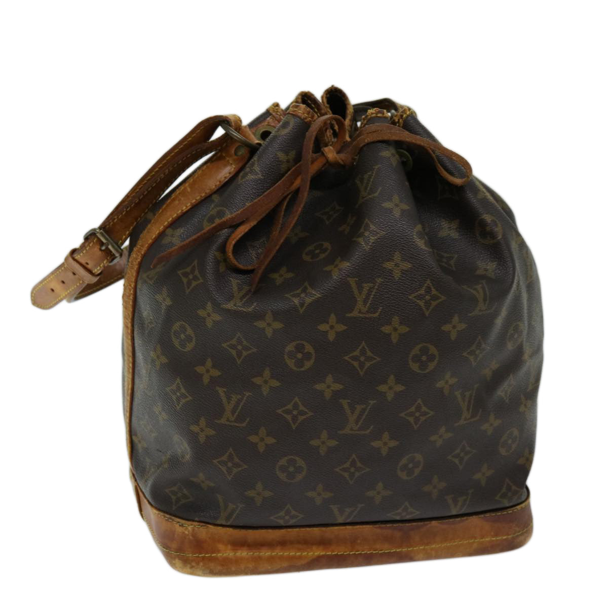 LOUIS VUITTON Monogram Noe Shoulder Bag M42224 LV Auth th4725