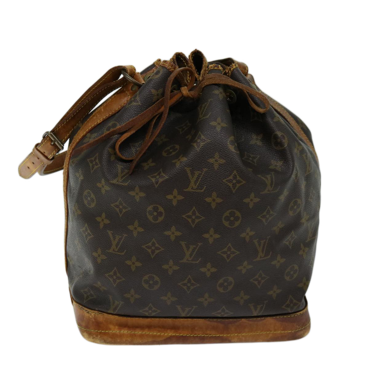 LOUIS VUITTON Monogram Noe Shoulder Bag M42224 LV Auth th4725