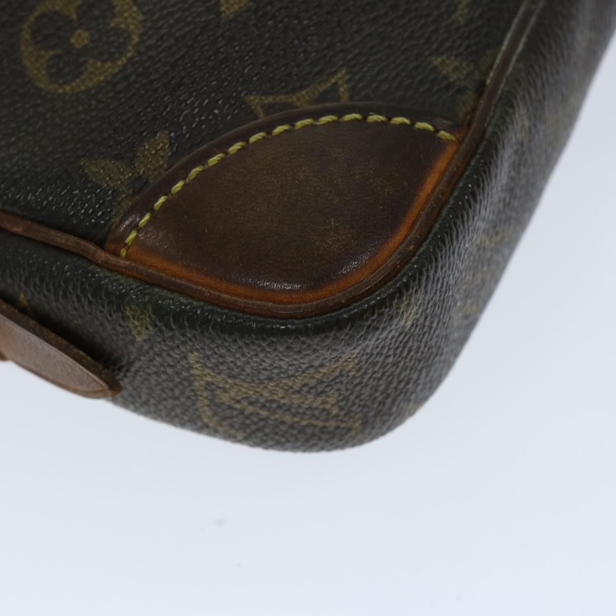 LOUIS VUITTON Monogram Marly Dragonne PM Clutch Bag M51827 LV Auth th4729