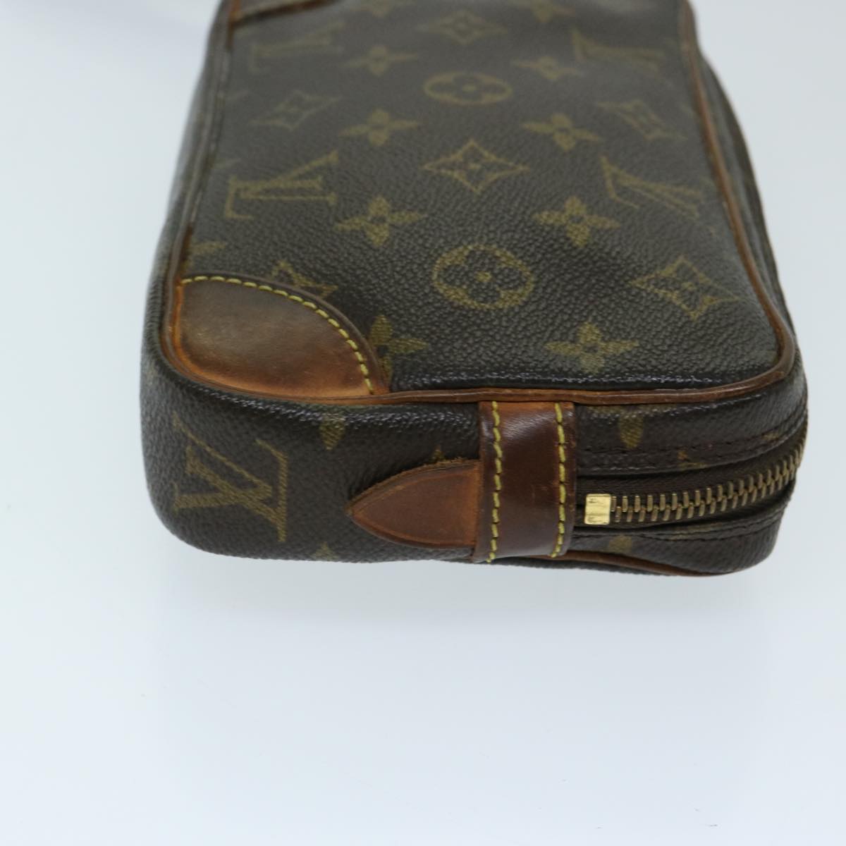 LOUIS VUITTON Monogram Marly Dragonne PM Clutch Bag M51827 LV Auth th4729