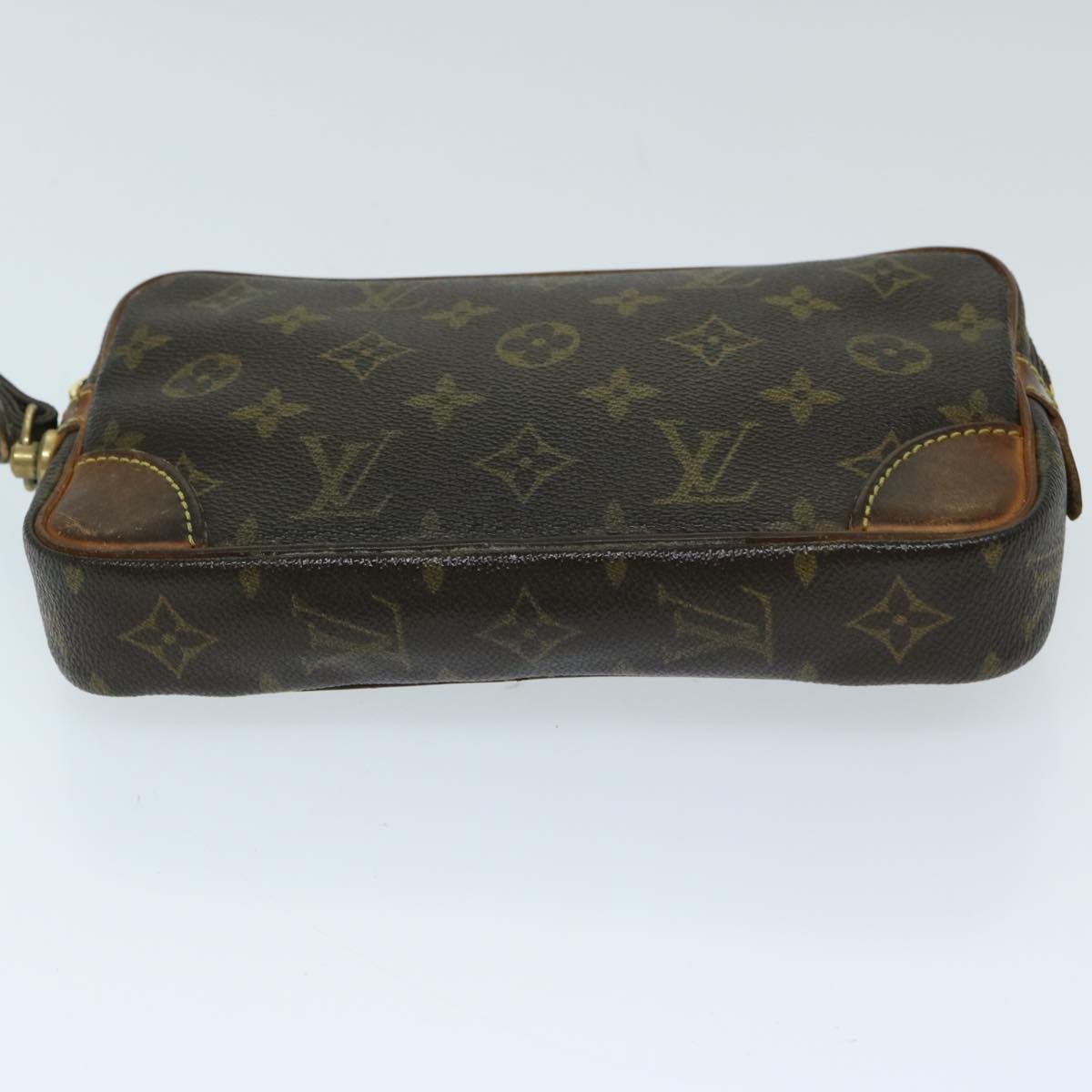 LOUIS VUITTON Monogram Marly Dragonne PM Clutch Bag M51827 LV Auth th4729