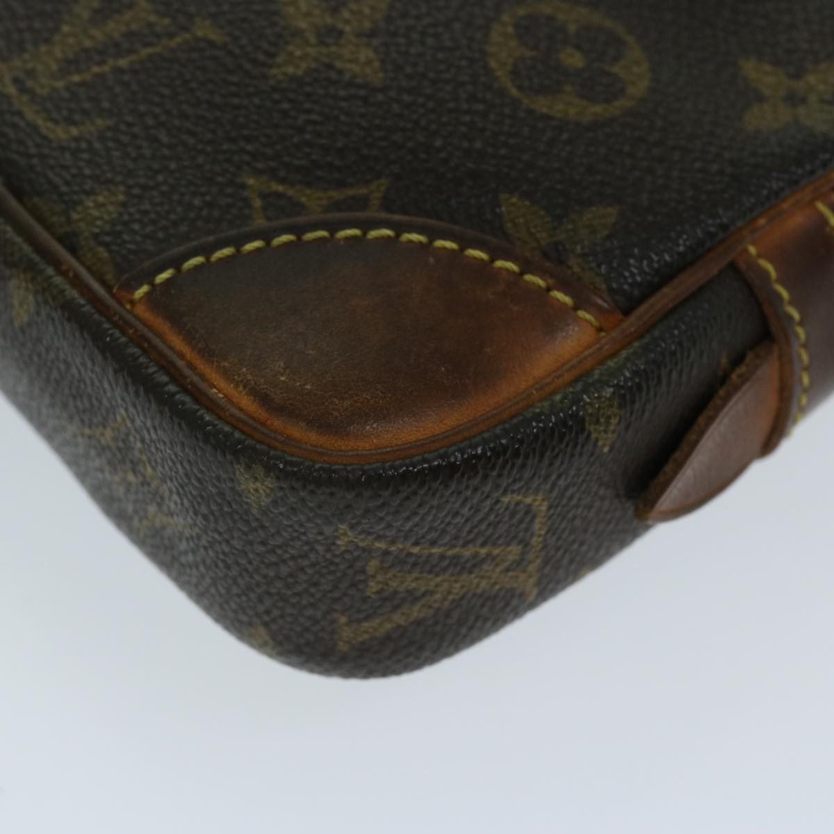 LOUIS VUITTON Monogram Marly Dragonne PM Clutch Bag M51827 LV Auth th4729