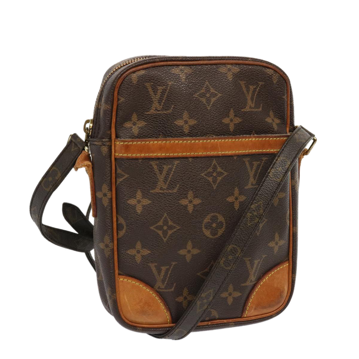 LOUIS VUITTON Monogram Danube Shoulder Bag M45266 LV Auth th4730