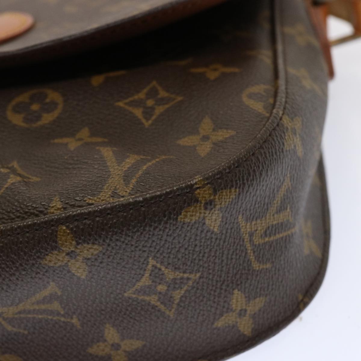 LOUIS VUITTON Monogram Saint Cloud GM Shoulder Bag M51242 LV Auth th4734