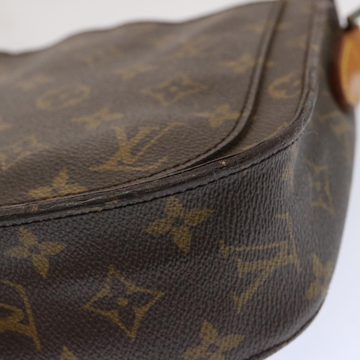 LOUIS VUITTON Monogram Saint Cloud GM Shoulder Bag M51242 LV Auth th4734