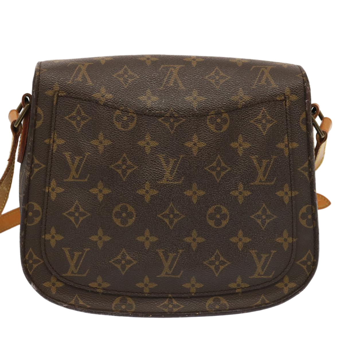 LOUIS VUITTON Monogram Saint Cloud GM Shoulder Bag M51242 LV Auth th4734