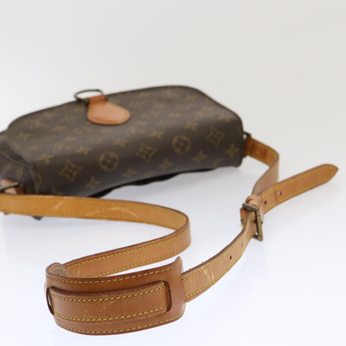 LOUIS VUITTON Monogram Saint Cloud GM Shoulder Bag M51242 LV Auth th4734