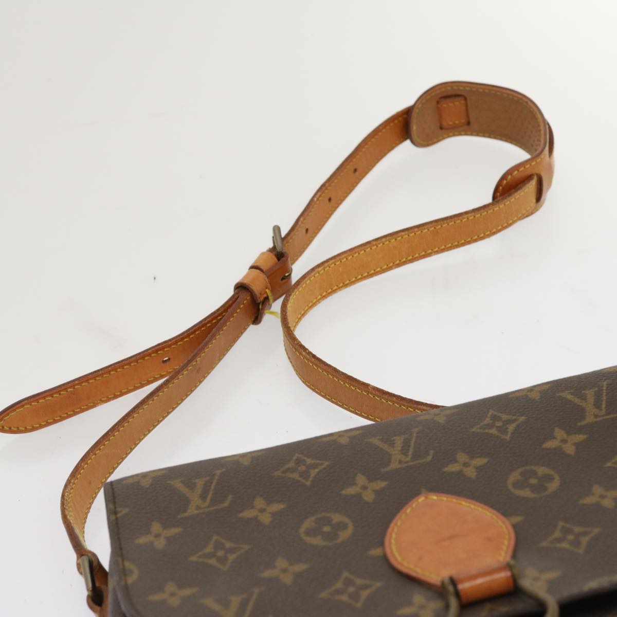 LOUIS VUITTON Monogram Saint Cloud GM Shoulder Bag M51242 LV Auth th4734