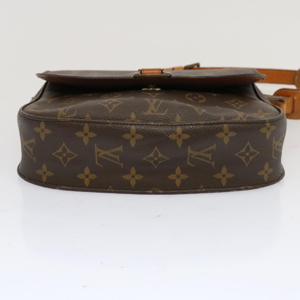 LOUIS VUITTON Monogram Saint Cloud GM Shoulder Bag M51242 LV Auth th4734