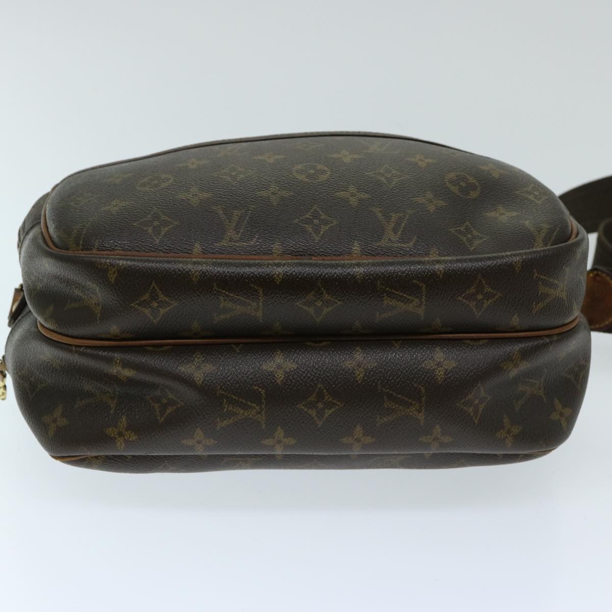 LOUIS VUITTON Monogram Reporter PM Shoulder Bag M45254 LV Auth th4736